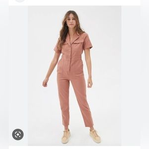 BDG Urban Outfitters Lizzy short sleeve coverall jumpsuit sz M